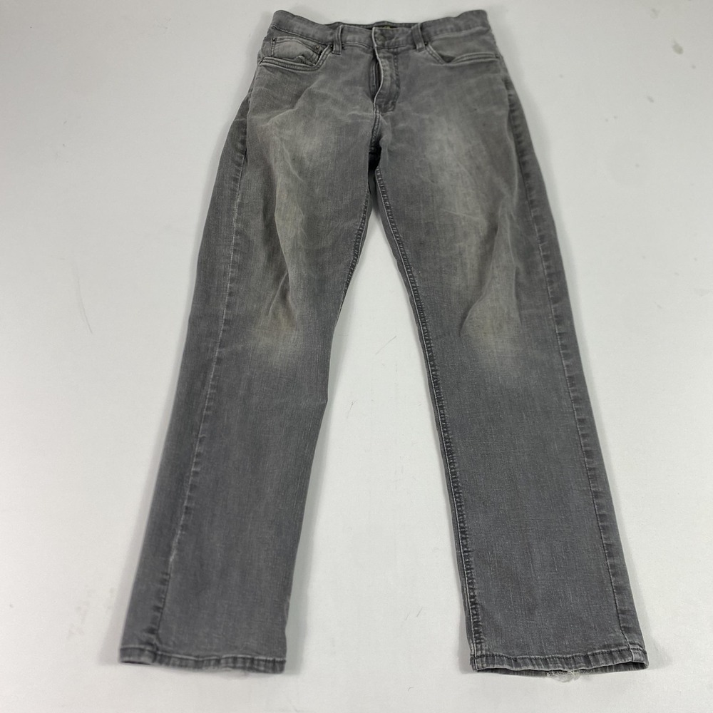 Urban Star Estilo Jeans Mens 32x32 Gray Straight Leg Stretch Denim 5-Pocket